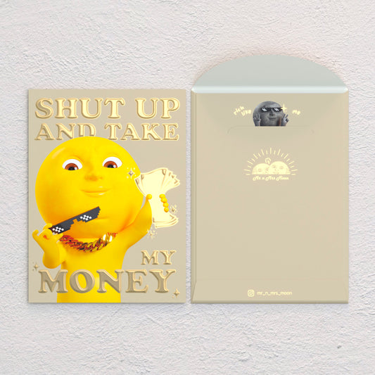 (Additional printing.ᐟ.ᐟ.ᐟ) Moon² Golden Glittering Red Packet 2025 (10 pieces)
