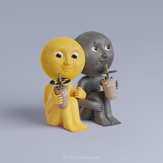 Mr n Mrs Moon "It's delicious!!" Mobile wallpaper