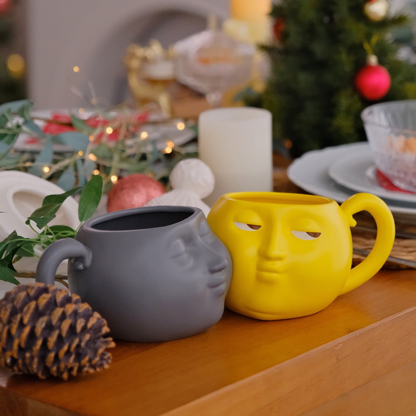 Moon Moon 3D Couple Mug