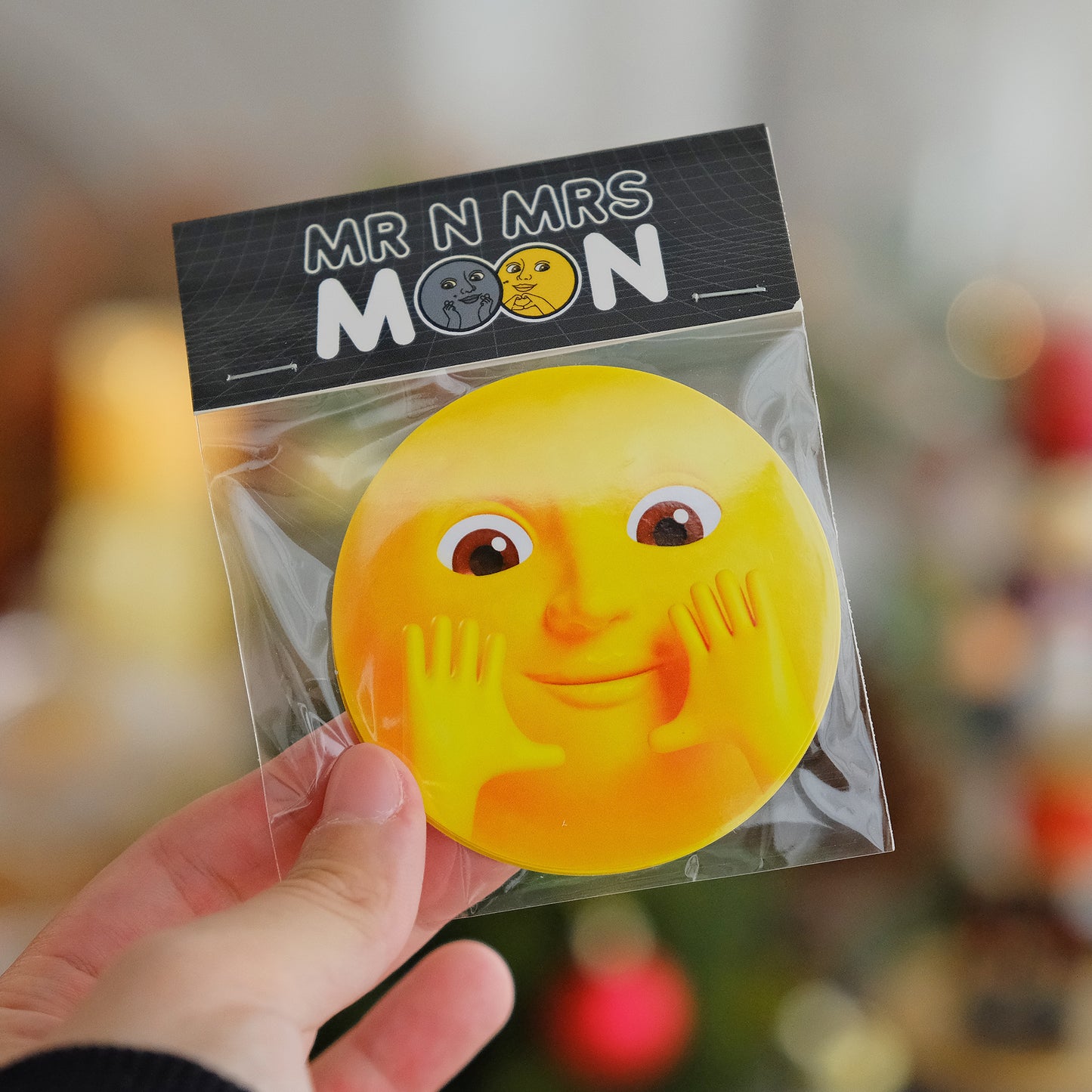 Moon Moon Waterproof Sticker 12pc