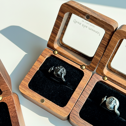 (Pre-order.ᐟ.ᐟ.ᐟ) Mona Li Moon's Smile Ring 
