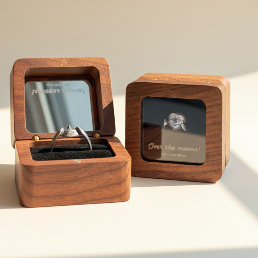 (Pre-order.ᐟ.ᐟ.ᐟ) Mona Li Moon's Smile Ring 