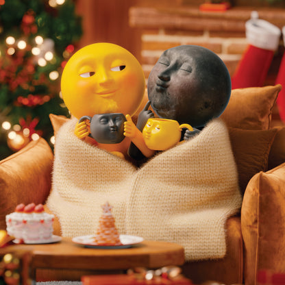 陶瓷情侶馬克杯及矽膠貓耳毛帽杯蓋禮盒套裝