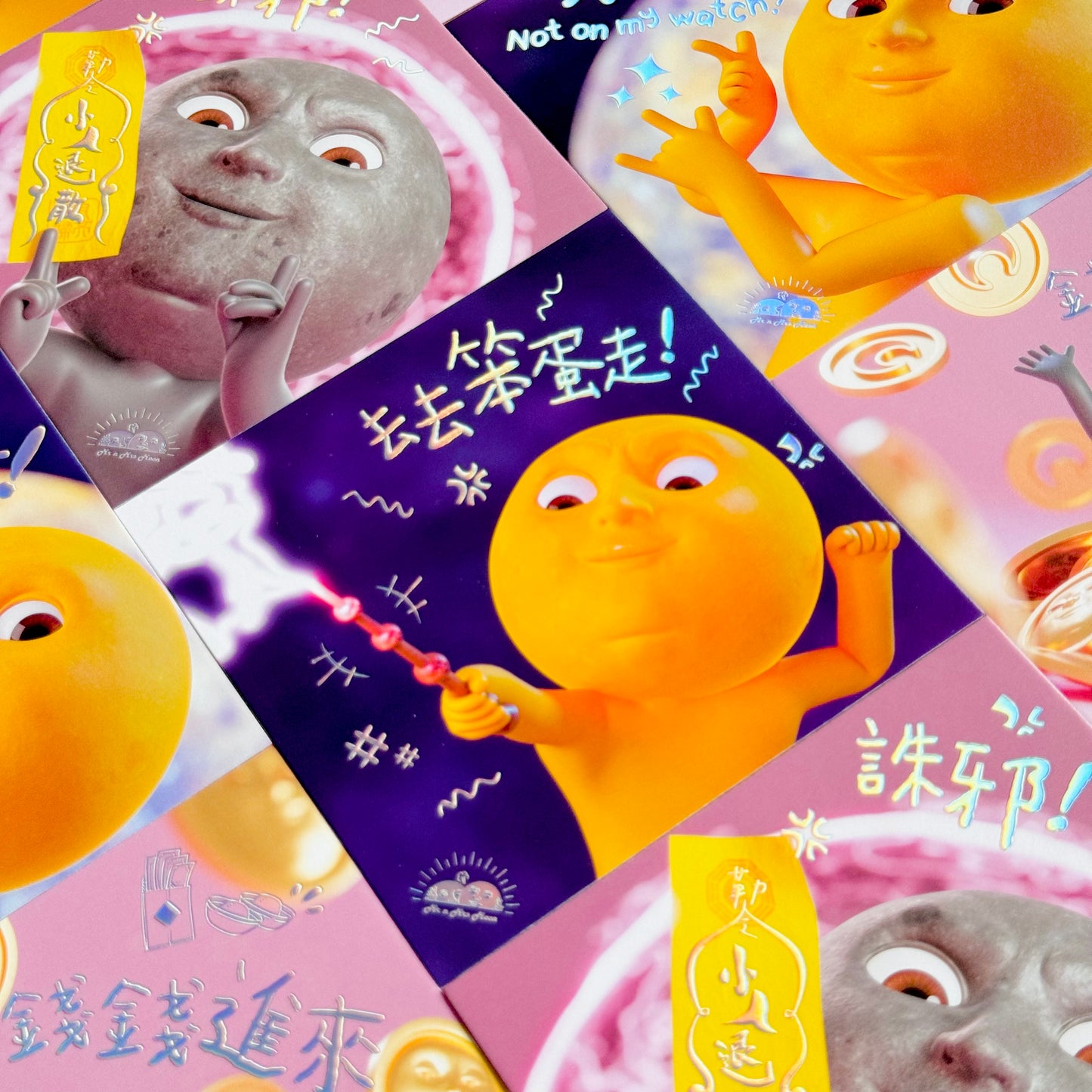 Moon Moon 辦公平安小揮春套裝