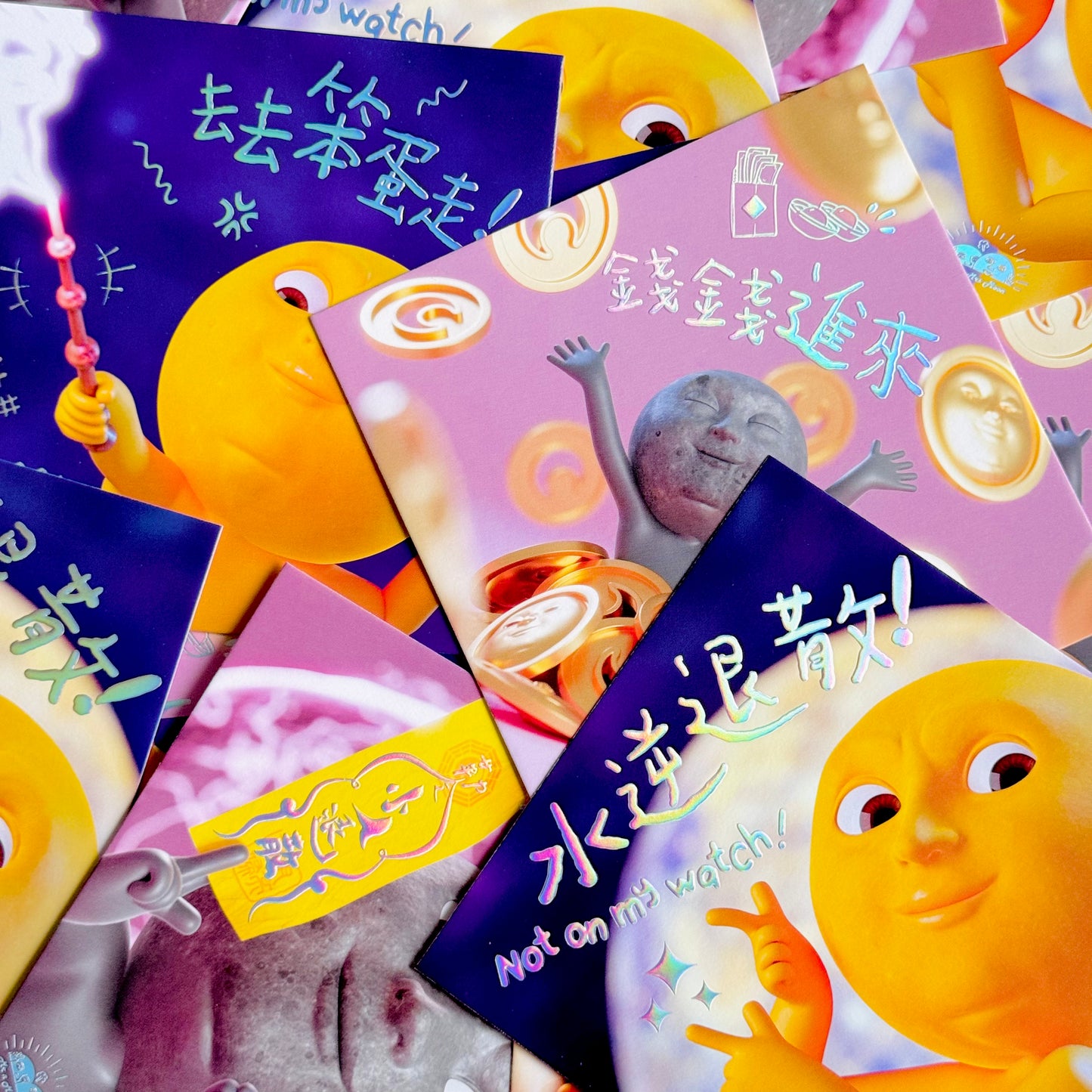 Moon Moon 辦公平安小揮春套裝