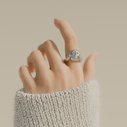 (Pre-order.ᐟ.ᐟ.ᐟ) Mona Li Moon's Smile Ring 