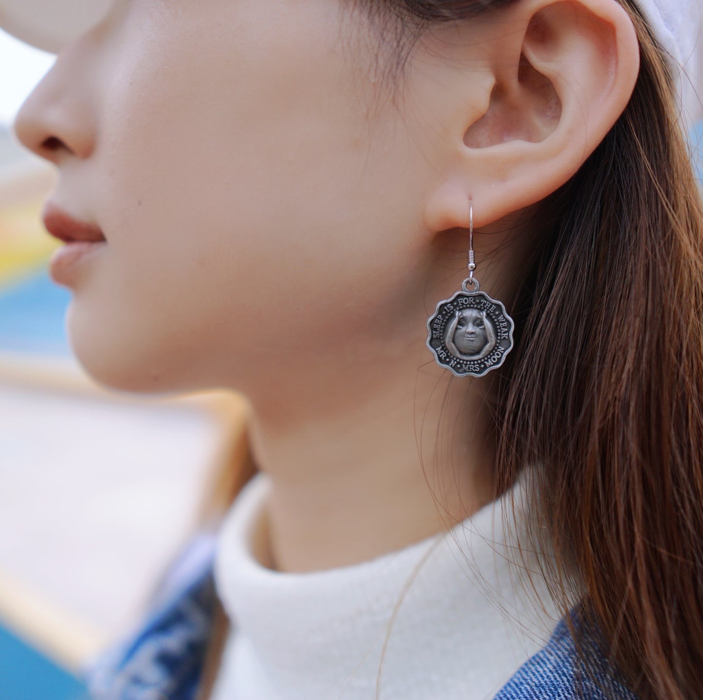 Moon Moon Earrings