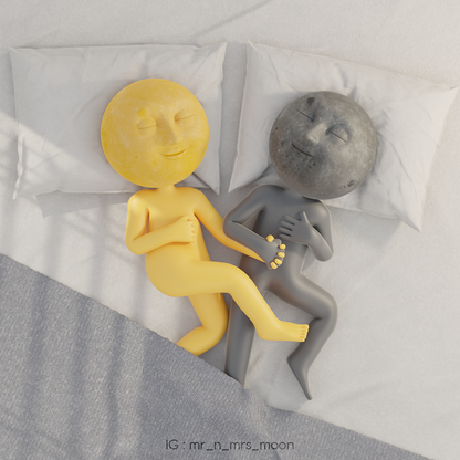 Mr n Mrs Moon "午睡的時光" 手機及電腦桌布