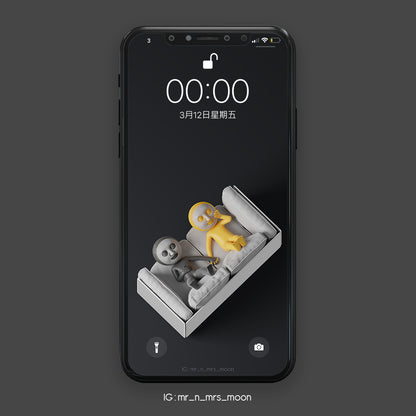 Mr n Mrs Moon "Our Time" 手機及電腦桌布