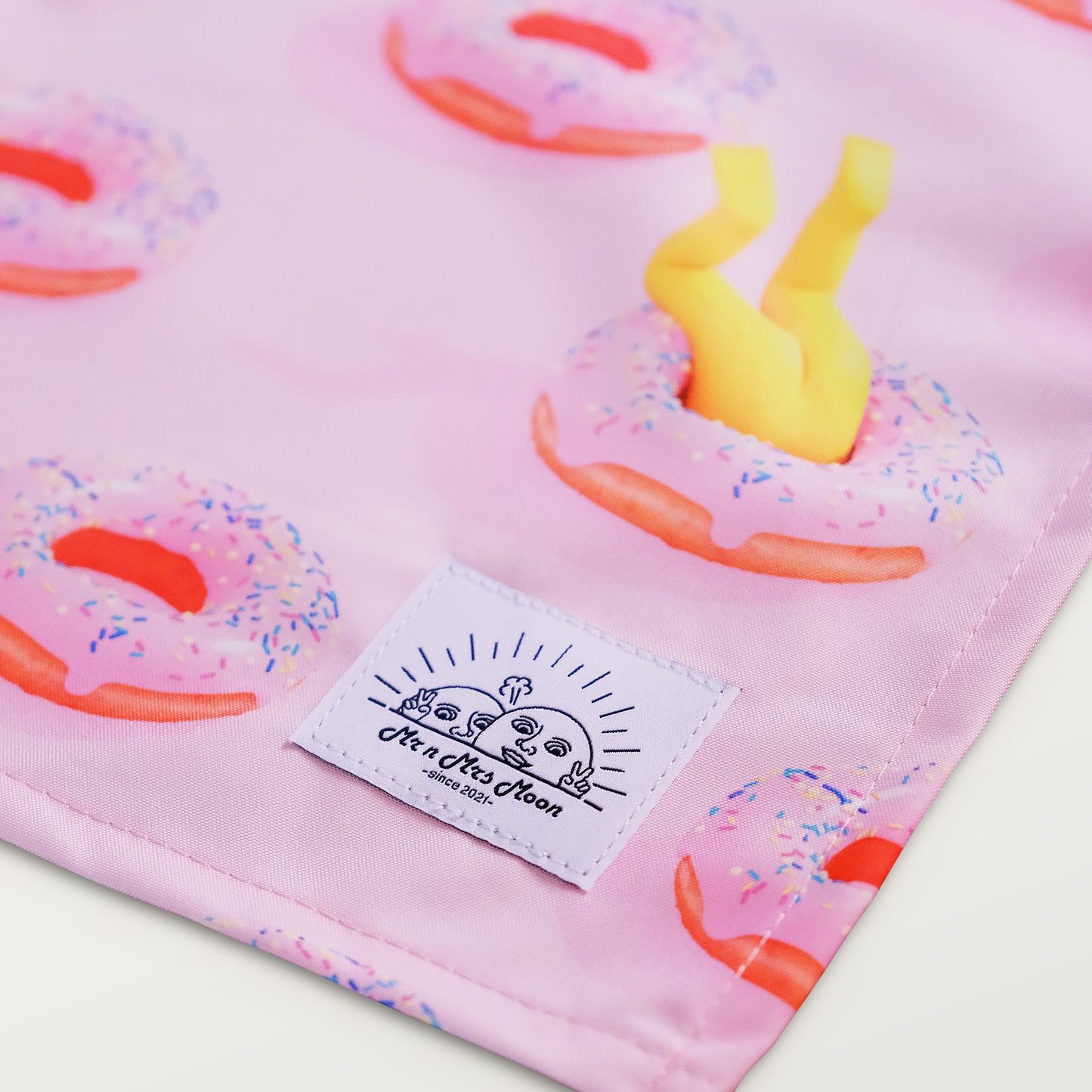 Moon Moon Donut Picnic Mat