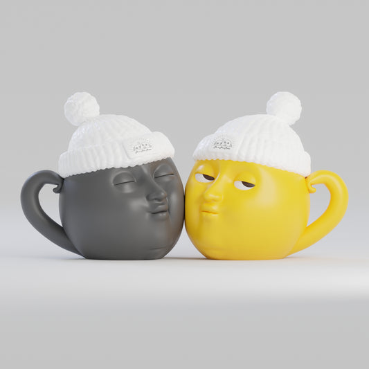 Moon Moon 3D Couple Mug